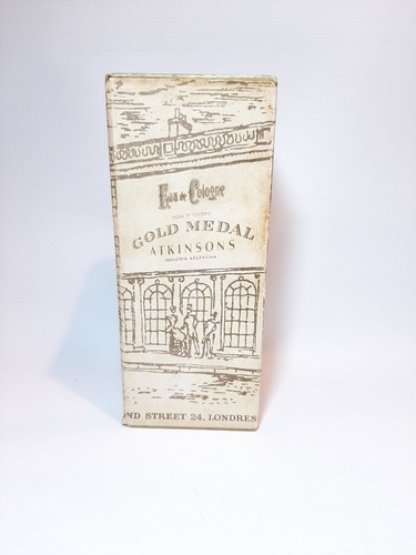 Imagen 2 de 10 de Antiguo Perfume Atkinsons Gold Medal Con Caja Vacio Ro 1574