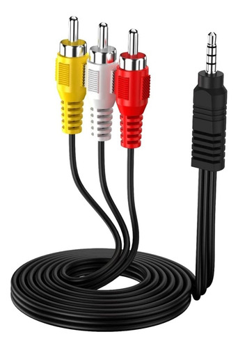 20 Cables De Video De 3.5 Mm A Rca, Auxiliar A Rca.