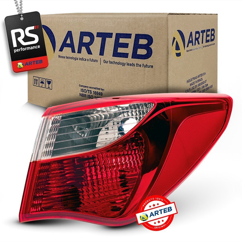 Lanterna Arteb Lateral Direita Cristal Hb20 Sedan 2014-2018