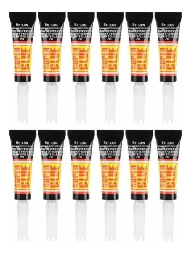 Pegamento Adhesivo Super Glue De Cianocrilato 3gr 84 Pzs