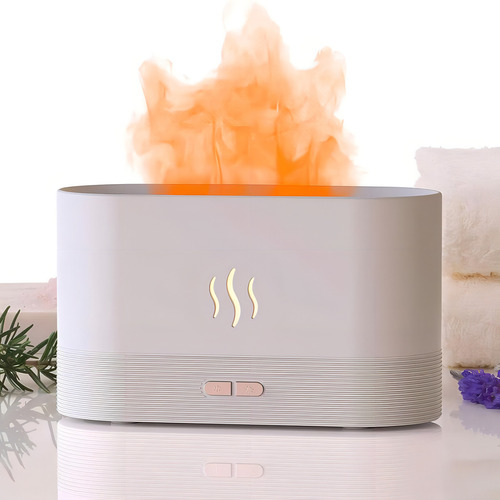 Aceite esencial purificador Flame Diffuser, 180 ml, efecto fuego