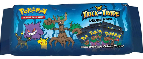 Juego De Cartas Coleccionables Pokémon Trick Or Trade 2024 (
