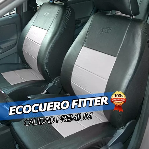 Fundas Cubre Asientos Auto Cuero Acolchado Reforzada Fitter