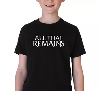 Camiseta Infantil All That Remains - 100% Algodão