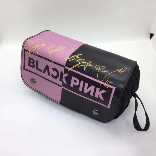 Imagen 6 de 8 de 9 Piezas Para Kpop Blackpink Mochila Juvenil Coreana Para Ni