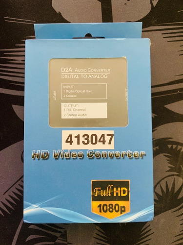 Imagen 4 de 4 de Convertidor De Audio Digital Toslink Optico A Rca