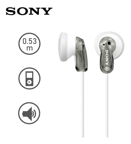 Audífonos Intrauditivos Sony E9lp/hc Plomo 