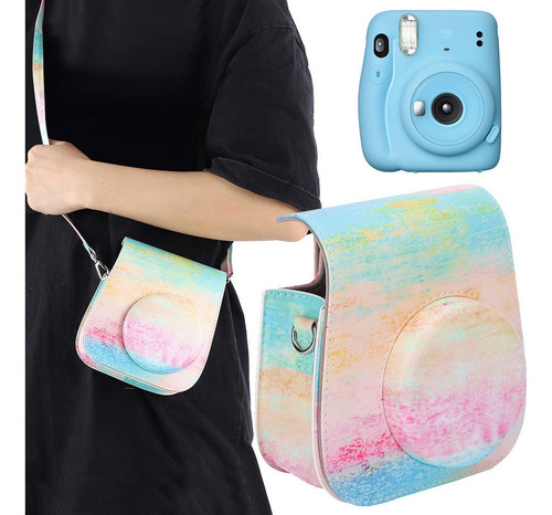 Imagen 1 de 5 de Bolsa Protectora Para Camera Fujifilm Instax Mini 8+/8s/8/9