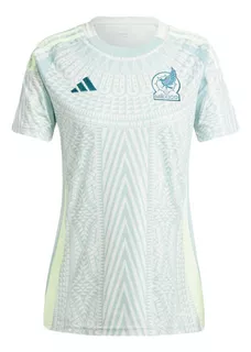 Jersey adidas Visitante Verde Sel Nac Méx 24 Para Mujer