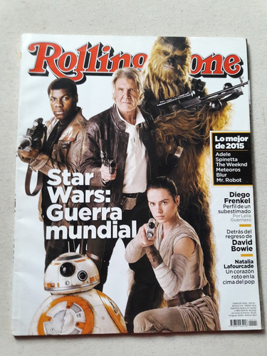 Revista Rolling Stone Nº 214 - Enero 2016 Adele David Bowie