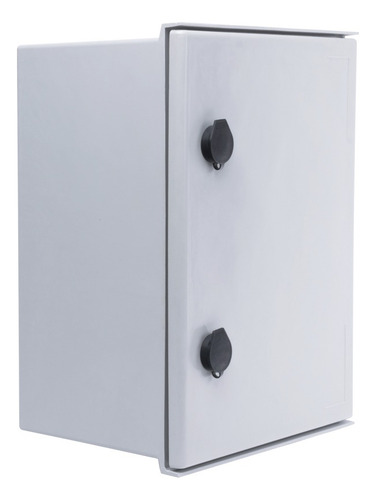 Gabinete Exterior 30x40x20cm Incluye Chapa Y Llave Precision Color Gris