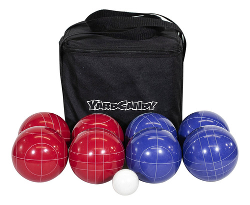 Yardcandy - Juego De Bolas De Boca De Lujo Con Funda De Tran