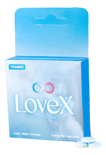 Lovex Potenciador Afrodisíaco Natural Suplemento