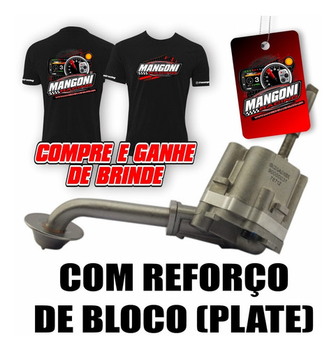 Imagem 1 de 4 de Bomba De Óleo Vw Ap Alta Vazão - 12mm Poke Parts + Brinde
