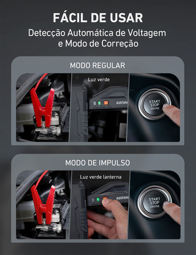 Auxiliar Partida Bomba Infladora Portatil Auxiliar Partida 1500mAh Power Bank Energia móvel multifuncional Mini compressor ar portatil bomba de inflação portátil com luz de emergência