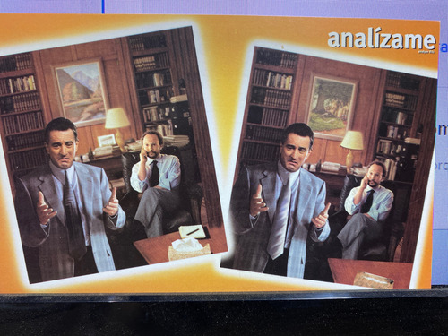 Analízame Película Vhs Robert De Niro Billy Crystal (Usado)