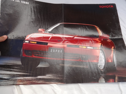 Poster Toyota Supra Coupe Auto Clasico No Manual Folleto 3.0