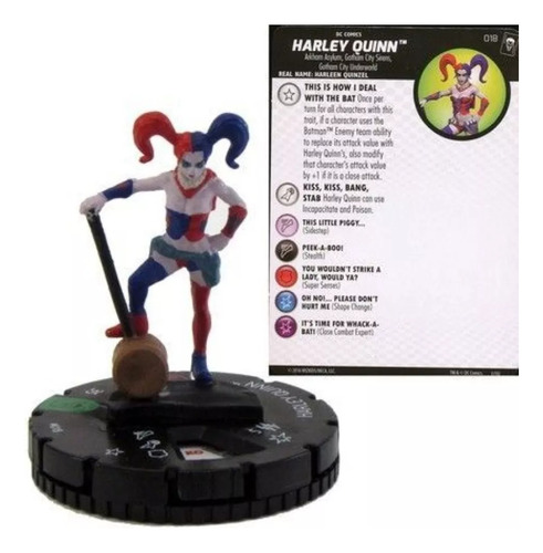 Heroclix Harley Quinn #018 The Joker's Wild! Dc (Usado)