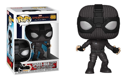 Funko Pop Spiderman #469 Stealth Suit Far Frome Home