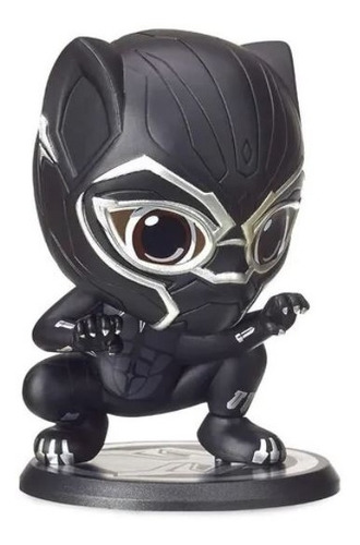 Boneco Marvel Pantera Negra Cosbaby Hot Toys Original 10cms