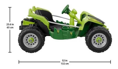Green dune buggy power wheels hotsell
