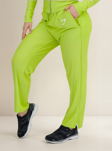Jooger Deportivo Dama Recto Licra Inspo Gym Sharkk Negro Fit