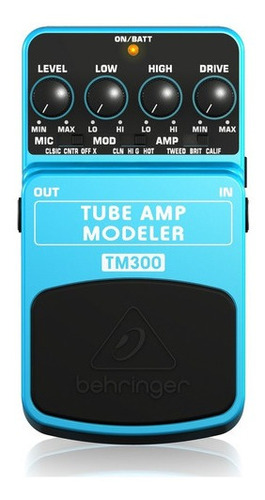 Pedal Modelador Amplificadores Behringer Tm300 + Envíoexpres