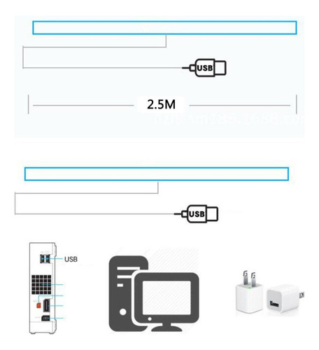 .. Barra De Sensor Usb For Wii Remote Motion Ir Ray Inductor
