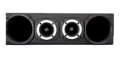 Imagem 5 de 5 de Caixa Corneteira 2 Drivers C/ Corneta +tweeter Profissional
