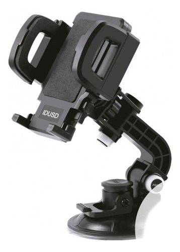 Soporte P/teléfono En Auto C/cuello 360° Y Succión De Vidrio