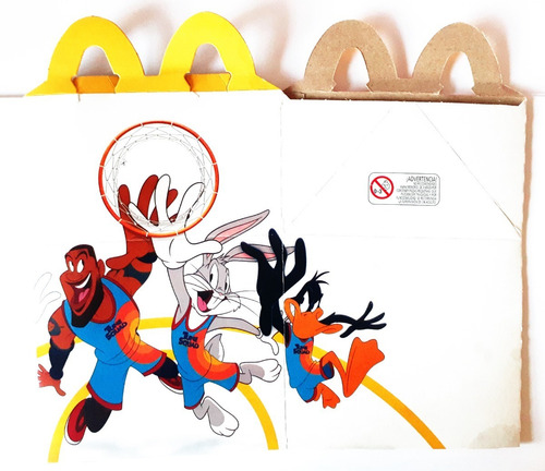 Mc Donalds Space Jam 2 Una Nueva Era 2021 Cajita Feliz Vacia (Usado)