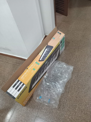 Teclado Musical Casio Ctk-245 Con Caballete Soporte Gris Oscuro (Usado)