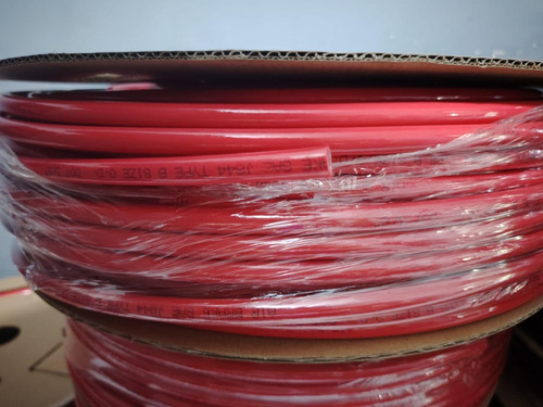 10mts Mmd Tubing De Nylon Rojo 3/8 Doble Capa