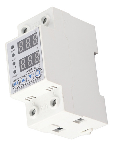 Protector Eléctrico Sobre Voltaje Corriente 63a 2p 220v