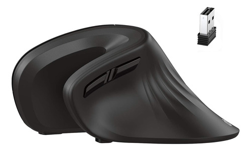 Mouse Ergonómico Inalámbrico Vertical Iclever Negro