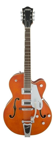 Guitarra eléctrica Gretsch Electromatic G5420T hollow body de arce orange stain brillante con diapasón de laurel