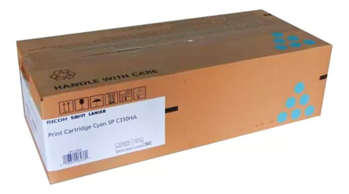 Toner Ricoh Sp C310ha Cyn 406476 Tinta Cian