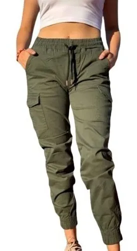 Comprensión Tender Línea de metal Pantalon Jogger Cargo Mujer | MercadoLibre 📦