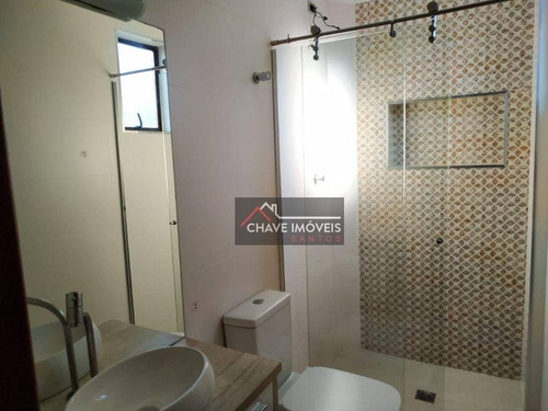 Imagem 10 de 30 de Apartamento Com 3 Dormitórios 1 Suíte, 2 Vagas, À Venda, 113 M² Por R$ 530.000 - Marapé - Santos/sp - Ap3039