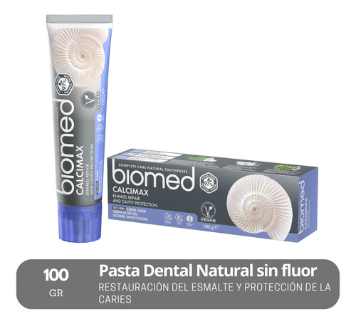 Pasta Dental Natural Anti Caries Biomed Calcimax 100g