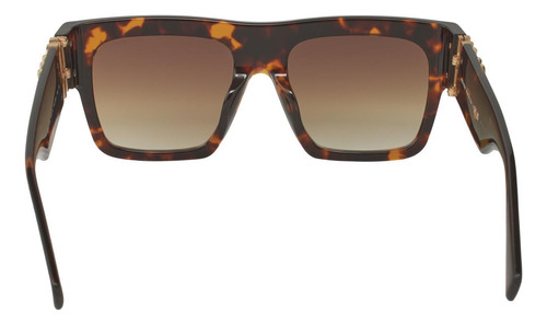 Miu Miu Mu 10ws Vau-6s1 Square Shape Tortoise Gold (Usado)