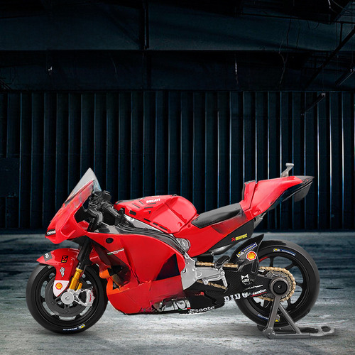 Modelo De Motocicleta De Aleación Ducati 2022 Season 1:18