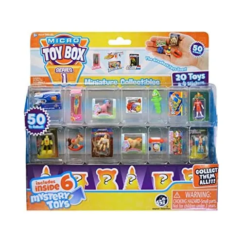 World's Smallest Micro Toy Box 1 Mini Coleccionables Ju...