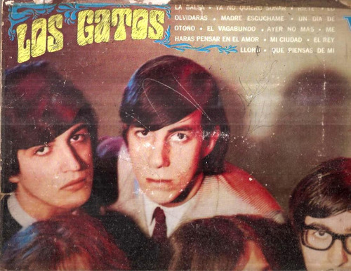Los Gatos Almendra Nito Mestre 8 Tapas+2 Vinilos Decoración Estándar (Usado)