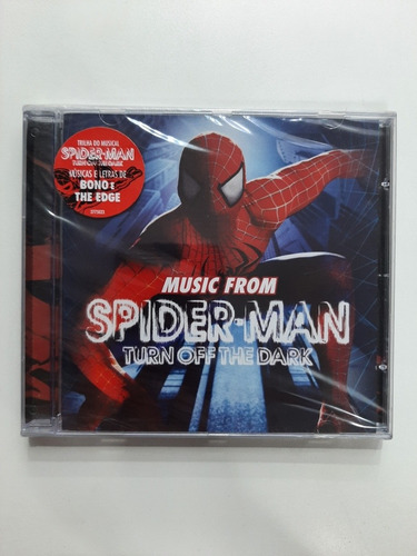 Cd - Music From - Spider - Man - ( Turn Of The Dark ) Trilha
