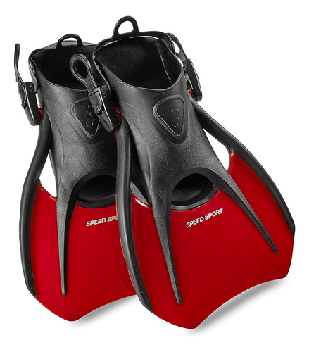 Phantom Aquatics Snorkel Fins, Swim Fins Travel Size Short A