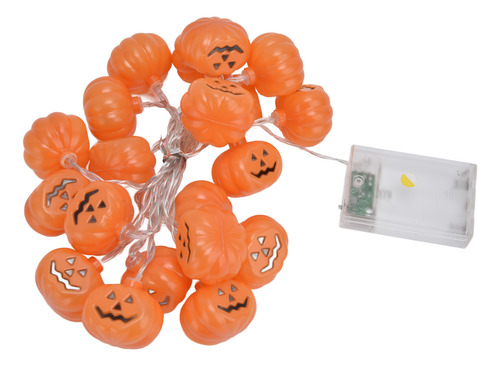 Cadena Led Decorativa De 3 Metros Con Forma De Calabaza Para