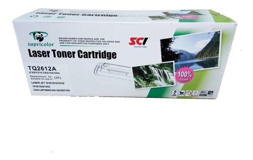 Toner Alternativo Hp Q2612a Black