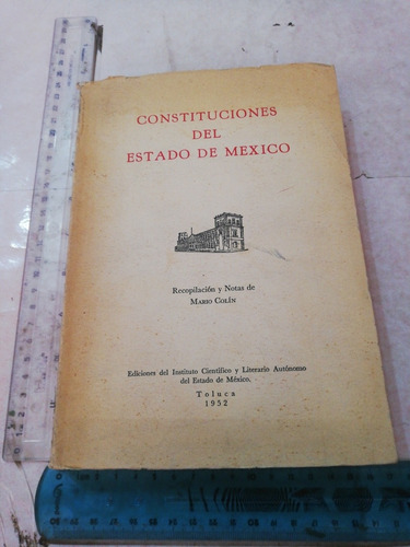 Constituciones Del Estado De México Mario Colín 