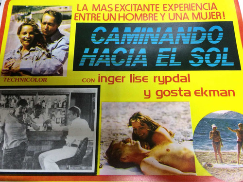 Lobby Cards Caminando Hacia El Sol Juego De 4 A 299 Pesos (Usado)